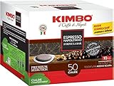KAFFEE KIMBO ESPRESSO NAPOLETANO - Box 100 PADS ESE44 7g + Italian Gourmet Polpa 400g