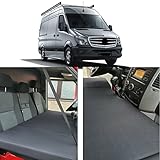 BREMER SITZBEZÜGE Camper-Bett Kinderbett Fahrerhausbett kompatibel mit Mercedes Sprinter W906 VW Crafter 1 2006-2017 Wohnmobil zubehör Wohnmobilbett Camping Camper Zubehör