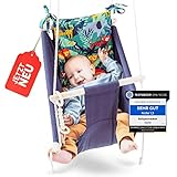 isipisi Babyschaukel | Baby Wippe für Babys von 6 Monate - 5 Jahre | Baby Schaukel Indoor & Outdoor mit OekoTex 100 Siegel | Baby Sachen für Neugeborene & Säuglinge | (Dschungel)