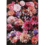 Kare Design 51865 Bild Touched Flower Bouquet 140x200cm, Bunt, 200x140x3,5cm