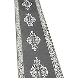 Traditional Carpet Runner Carpet Non-Slip Corridor Entrance Carpet (120 X 100cm) Grey Design Customizable Size Best Gift URG (Size : 100 X 120cm)
