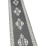 Traditional Carpet Runner Carpet Non-Slip Corridor Entrance Carpet (120 X 100cm) Grey Design Customizable Size Best Gift URG (Size : 100 X 120cm)