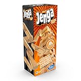 Hasbro Gaming Jenga Classic, children's game that promotes the speed of reaction, from 6 years