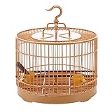 tulipde Vogelkäfig Atmungsaktiver Vogeltragepapagei Retro Runder Reisekäfig Für Kleine Vögel expert