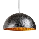 riess-ambiente.de Stylische Hängeleuchte GLOW schwarz gold 50cm Hängelampe Lampen Leuchten