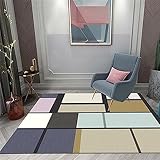 RUGMRZ Auto Teppiche Das Wohnzimmer ist einfach, modisch und komfortabel Teppich Landhaus Mehrfarbig läufer rutschfest Moderne teppiche Wohnzimmer Auto teppiche Teppich kuschelig180x250CM