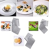 Kuchen Fondant Form,3 Stücke Spitze Silikonform Kuchen Prägung Matte Fondant Kuchen Zucker Dekorieren Handwerk Werkzeuge 3D Schmetterlinge Blätter Waben Muster Prägienmatten Schokoladenschimmel