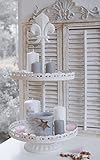 Etagere BELLA im Landhaus Shabby Chic Stil, traumhafte antique Etagere