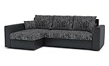 Ecksofa Paul mit Schlaffunktion! Best ECKSOFA! Eckcouch mit Bettkasten! Best! (Lawa 17 + Soft 11), Länge: 240 cm, Breite: 140 cm, Höhe: 85 cm