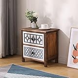 Retro-Nachttisch, amerikanischer Stil, Massivholz, Schubladenschrank, Schubladenschrank, multifunktionaler Nachttisch, Aufbewahrungsschrank, Schließfach, schmaler Schrank