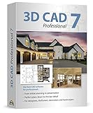 3D CAD 7 Professional - Plan & design buildings from initial rough sketches to the finished blueprints - CAD and architecture software for Windows 10, 8.1, 7