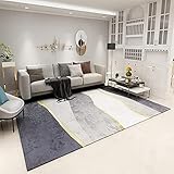 Teppich Jugendzimmer Mädchen Teppich Wohnzimmer Groß Grey Beige Gold Gestreifte Gradienten Design Licht Luxus Wohnzimmer Schlafzimmer Restaurant Korridor Anti-Rutschabnutzung Teppich Mädchen Jugendzim