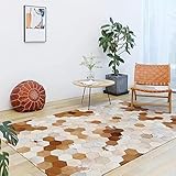 Vip Leather NEU KUHFELL Patchwork Teppich Cod Mic 400 (240 x 300 cm)