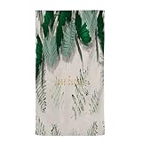 Strandtuch Grünes Blatt Strandtuch XXL Schnelltrocknend Sandfrei Ultraleicht Mikrofaser Strandhandtuch Groß XXL für Reise Fitness Yoga Strand Hamamtuch für Damen Herren Kinder Mädchen, 150x200 cm