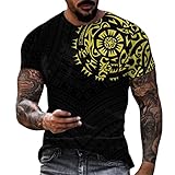 Herren Mode Frühling Sommer Lässige Kurzarm O Hals Bedruckte T Shirts Top Bluse Herrenuhr Digitalanzeige Schwarze T-Shirt Herren T-Shirt Rundhals Herren Herren Sommer T-Shirt