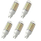 Aoxdi 5x GU10 LED Mais Leuchtmittel Birnen 10W, Warmweiß, 69 SMD 5730 GU10 LED Licht Lampen Energiespar Lampe, AC220-240V