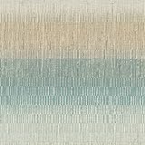 Vliestapete Textil Optik quergestreift pastell mint grün blau beige Nomad A51201 Nomad