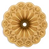 Nordic Ware 91777 Backform, Aluminiumguss, Gold, 26cm
