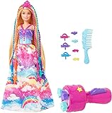 Barbie GTG00 - Dreamtopia Flechtspaß Prinzessin Haarstyling Puppe mit Zubehör, Geschenk für Kinder von 3 bis 7 Jahren