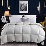 Cactuso bettdecke Sommer,Down ist weiße Samt-Gänsepelz-Fell-Doppelfrühling und Herbst-180x220cm 3000g_Cremeweiß