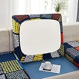 Stretch-Sofa-Kissenbezug, Wohnwagen-Sitzkissen, Ersatz für Eck-Ledersofa, rutschfester Möbelschutz für Haustiere und Kinder