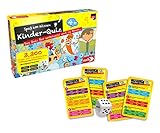 Noris 606013595 Quiz – Quizspiel mit 3300 Fragen und Wahlmöglichkeiten, für 1 - 6 Spieler, ideal für Zuhause oder auf Reisen, für Kinder ab 4 Jahren