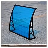 Vordach für Haustür Türvordach Vordach Fenster Regen Schutz-Abdeckung For Haustür Veranda (Color : B, Size : 80 * 100cm)