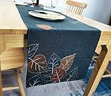 Extra Something ®- Premium Tischläufer Herbst | Hochwertige Tischdecke herbstlich 40x150 cm | qualitative Herbstdecke aus Stoff für das Wohnzimmer | Tischdecke hat Fleckschutz und ist abwaschbar