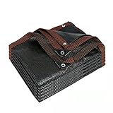 Sonnenschutznetz Schattiernetz Mit Ösen Sonnensegel Schatten Tuch for Garten/Terrasse/Pergola Outdoor Gewächshaus Pflanzen Abdeckung Rechteck Sonnenschirm Segel (Color : A, Size : 4x8M)
