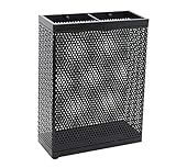 Schirmständer für Heim Rechteckiger Regenschirmständer Aus Metall, Platzsparender Regenkollektions-Organizer, Durchbrochener Regenschirmhalter for Korridorschirme Schirmhalter Regenschirmständer ( Col