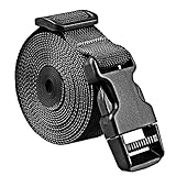 WeiGa 10 Pcs Schnalle Verpackungsgurte - Strapazierfähige Koffergurte mit Schnellverschluss | Verstellbare Schnallen-Verpackungsgurte für Frachtfahrzeuge Limily