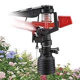 Rotierender Rasensprenger | Verstellbarer, um 360 Grad drehbarer Wassersprinkler für Rasen,Leckfreier Design-Bewässerungssprinkler für Rasen, Gartenbewässerungssystem Gujugm