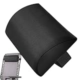 Cirdora Liegen Kissen, Sonnenliege Kopfkissen, Gartenliege Kopfkissen, Nackenkissen Höhenverstellbar Komfortable, Für Liegestuhl Sonnenliege, 37x17 cm