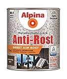 Alpina Metallschutzlack Anti-Rost Hammerschlag Kupfer 750ml