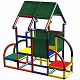 Move and stic Spielhaus Mary mit Stoffeinsätzen Multicolor Adventure Play House 6118