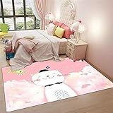 RUGMRZ Teppich Büro Area Rug Kinderzimmer Teppich Haushalts Bett zubehör im modernen Stil wasch bar Lounge Ecke 75 x 190 cm