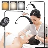 fohatu Lampadaire, Lampe Cils Pour Extensions De Cils, Lampe Annulaire Demi-lune 3200k-5600k, Lampe Sur Pied 50w Avec Support De Téléphone, Lampe De Tatouage Pour La Beauté, Les Soins De La Peau