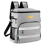 30L Kühlrucksack kuhltasche Wanderrucksack Wanderrucksäcke Wasserdicht und Auslaufsicher, Hitzeschutz und Frischeschutz, Geeignet für die Kühlung für Picknick/BBQs/Camping/Ausflügen/Einkaufen
