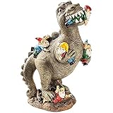 Hilai Gartenzwerg-Massaker, Garten Dinosaurier-Skulptur, Garten Dinosaurier-Statue GNOME Lustige Zwerge Resin Statue Skulptur Outdoor Yard-Kunst-Verzierung Rasen Dekoration S