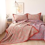 Woven Bedspread,Bettdecke 155x200,Air Comfort All Season Feels Like Down Duvet - Bettdecke Mit Hollwfibre FüLlung Hotel QualitäT Steppdecke Doppelbett Bettdecke FüR Tiefen Schlaf
