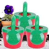 Ukuding Gießkanne für Kinder | 3 STÜCKE Garten Wasser Kann Sommer Badespielzeug - Fun Garden Play Time Kleine Wasserkanne Kinder Strandspielzeug für Jungen Mädchen Wasserspiel
