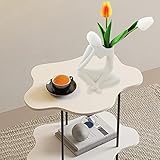 HOVCEH Keramik Vasen Deko Blumenvase, Vasen Modern Design, Tischvase für Pampasgras, Vasen Weiss Modern, Tulpenvase Für Geschenk, Vase Keramik für Wohnzimmer Kreative 19 cm, Blumen Trockenblumen