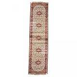 Orient Teppich Prestige de Isfahan 75 x 400 cm, Rot, ideal für