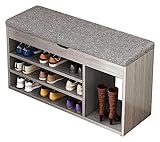 Schuhschrank Schuhschränke Schuhwechsel Hocker, 5 Farben Sofa Hocker, sitzbarer Eingangsbereich Schuhregal Hocker, Türaufbewahrung Schuhlanger Hocker (Farbe: D, Größe: 80 cm x 30 cm x 51 cm)