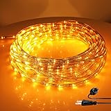 10m 320LED Schlauch lichterkette lichtschlauch außen IP65 Wasserfest Warmweiß LED Streifen für Innen aussen Party Hochzeit Terrasse Weihnachten Balkon Garten Dekolicht Warmweiß weihnachtsbeleuchtung