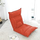 HELVES Faules Sofa Uvr. Einzelne kleine Sofa Lazy Sofa Tatami Bettwohnheim Computerstuhl Schlafzimmer Balkon Bucht Fensterstuhl Boden Bürostuhl Lesen Haushaltskleidung und Einrichtung (Farbe : NO-5)