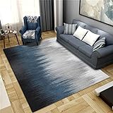 DJHWWD möbel Wohnzimmer Carpets Rechteckiger Esszimmerteppich, graublauer Teppich, Schlafzimmerteppich esszimmer Teppich Wohnzimmer Couch 180X250cm