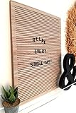 Wohnen Wackadoo® Buchstaben Tafel Holz 30 x 40 cm Letter Board Stecktafel Memotafel Wanddekoration aus FSC® Holz