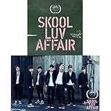 BTS Skool Luv Affair 2nd Mini Album Bangtan Boys CD+Photobook+Photocard+Gift (Extra 6 Photocards and 1 Double-Sided Photocard Set)