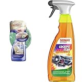 SONAX Xtreme LederPflegeMilch (500 ml) & CockpitStar (750 ml) reinigt und pflegt alle Kunststoffteile im Auto, antistatisch und staubabweisend | Art-Nr. 02494000